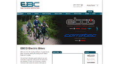 Desktop Screenshot of ebco-ebikes.co.uk
